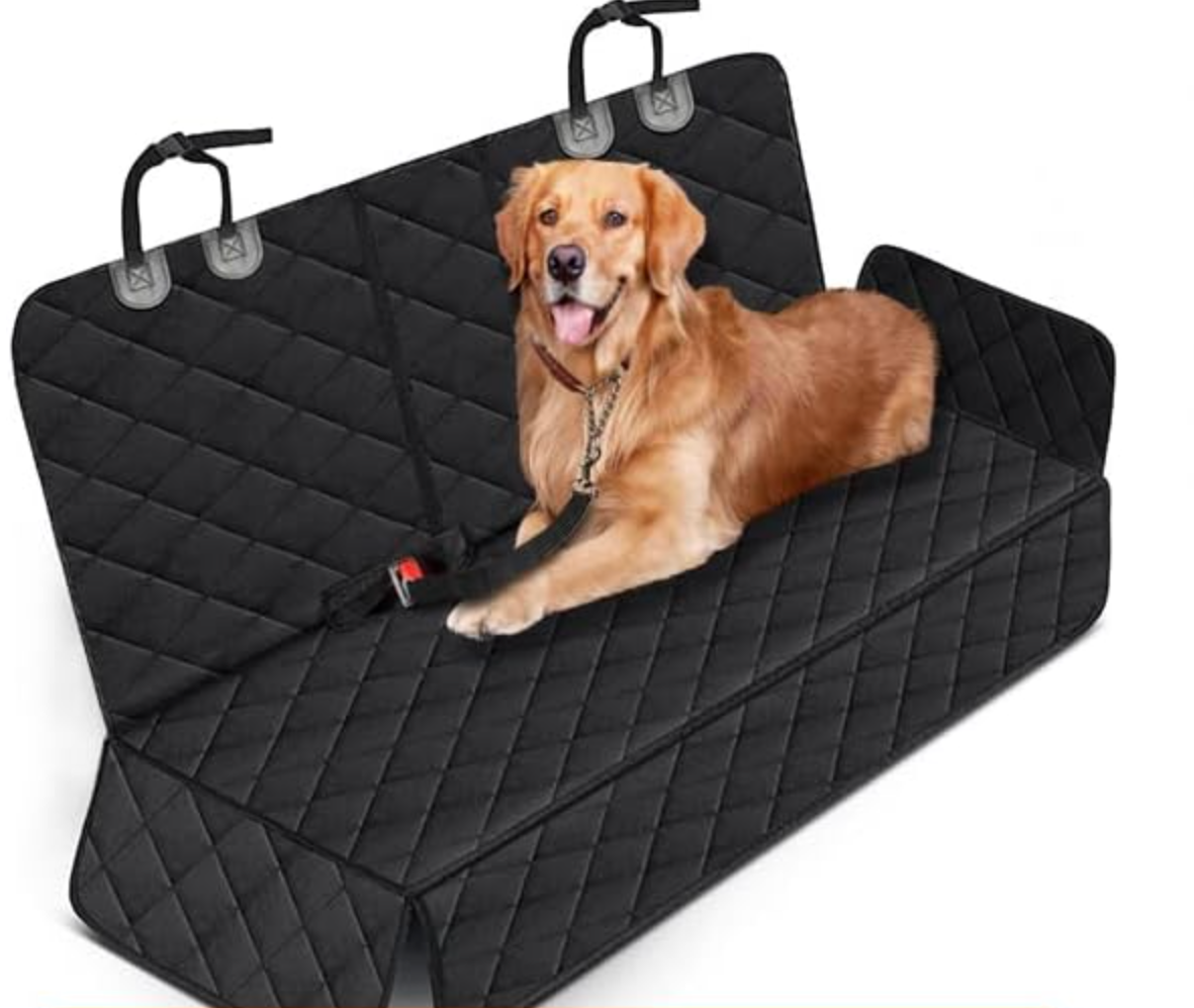 Ultimate Dog Car Seat Cover – Waterproof, Non-Slip, Scratch-Proof Back Seat Protector