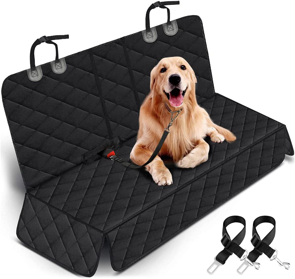 Ultimate Dog Car Seat Cover – Waterproof, Non-Slip, Scratch-Proof Back Seat Protector